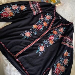 Johnny Was Embroidered Tunic